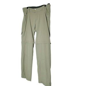 Columbia Womens Omni-Shield Advanced‎ Repellency Cargo Pants Size 14 Green